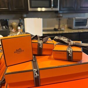 Hermès Orange Gift Boxes